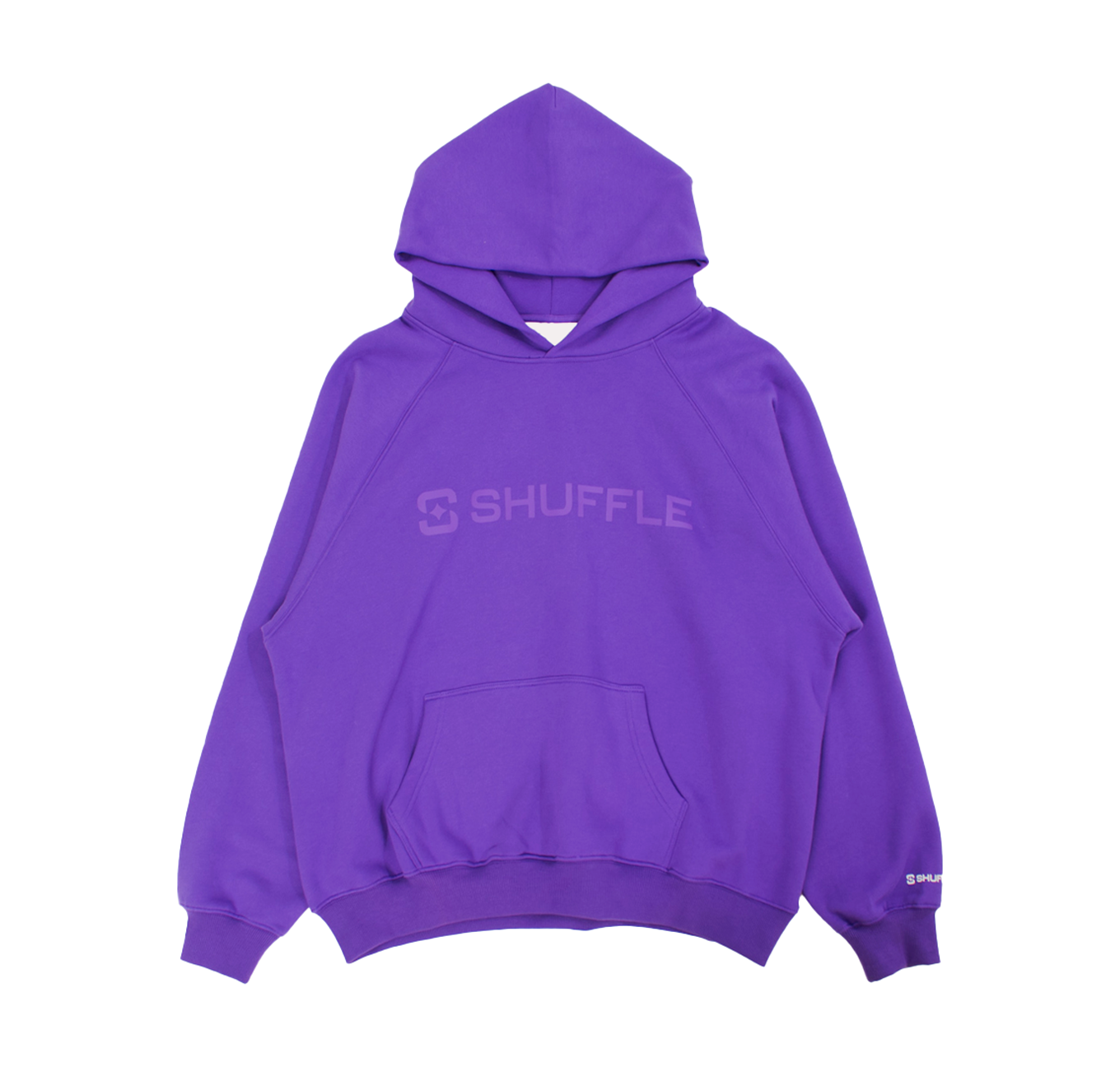 Shuffle Hoodie - Purple - 1pplhoodiefrontflat