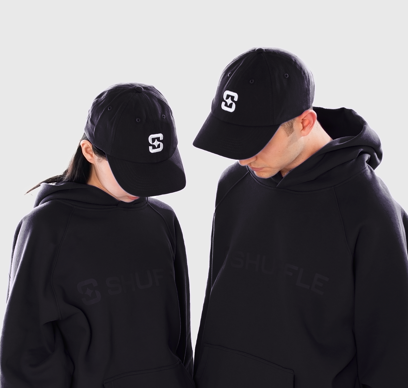 Shuffle Hoodie - Black - blackhoodie