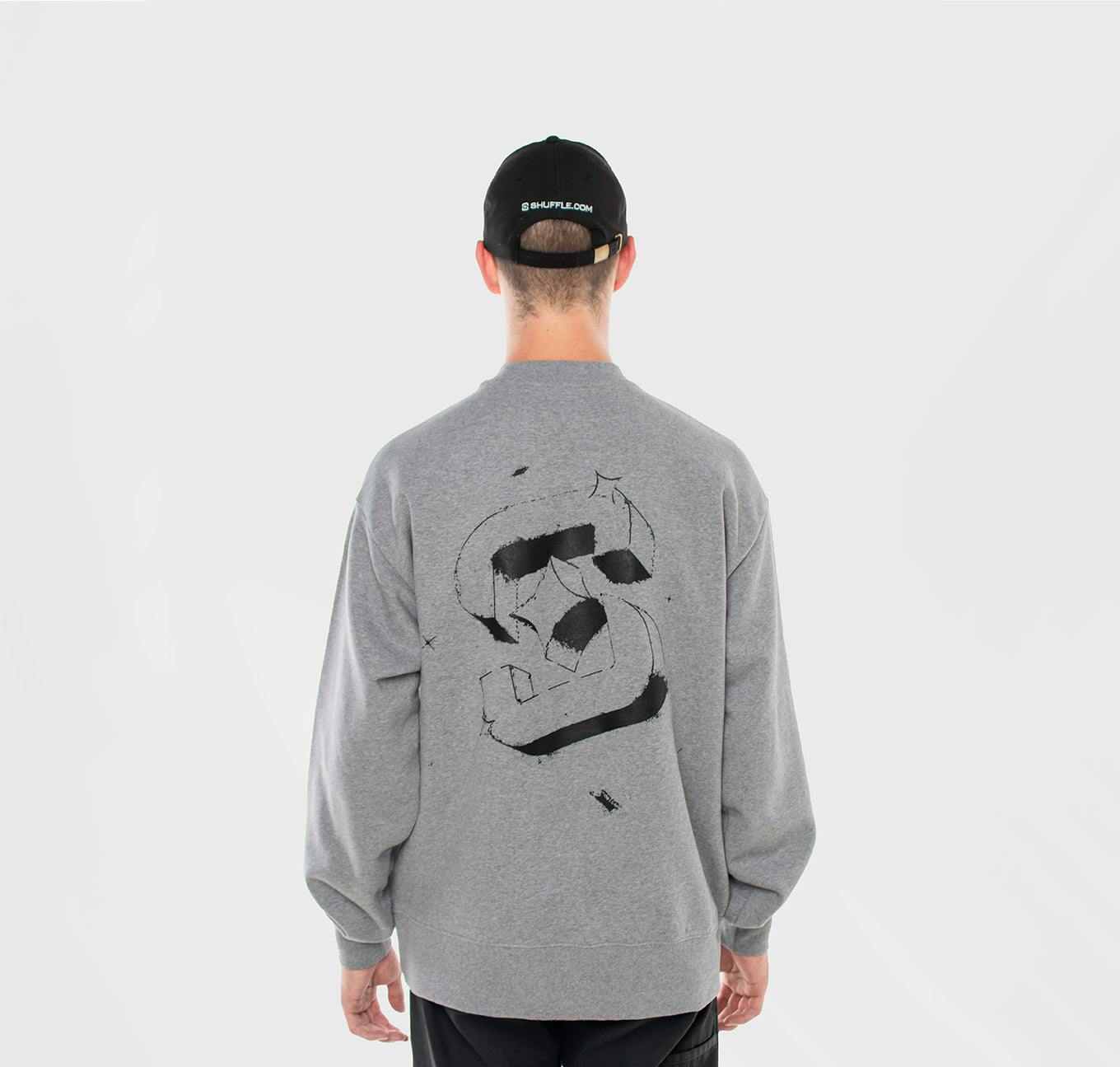 Shuffle Crewneck - Grey - gc2