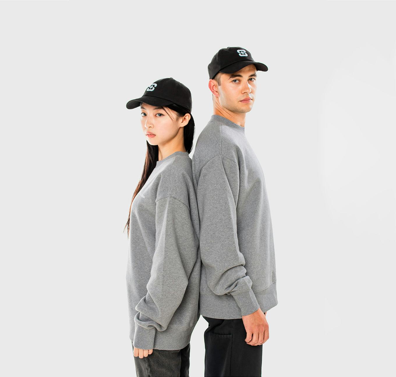 Shuffle Crewneck - Grey - gc3